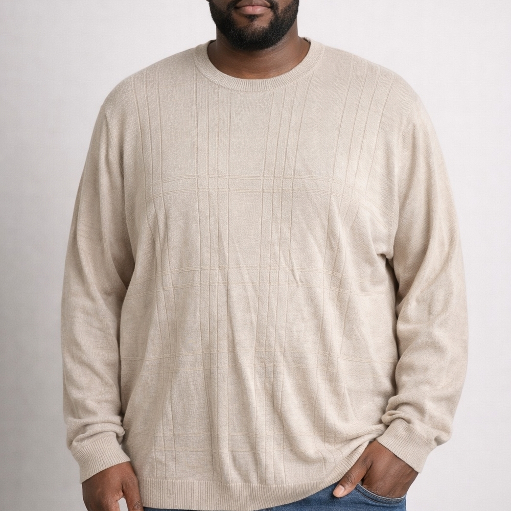 Apt. 9 Men's Crewneck Sweater - Beige
